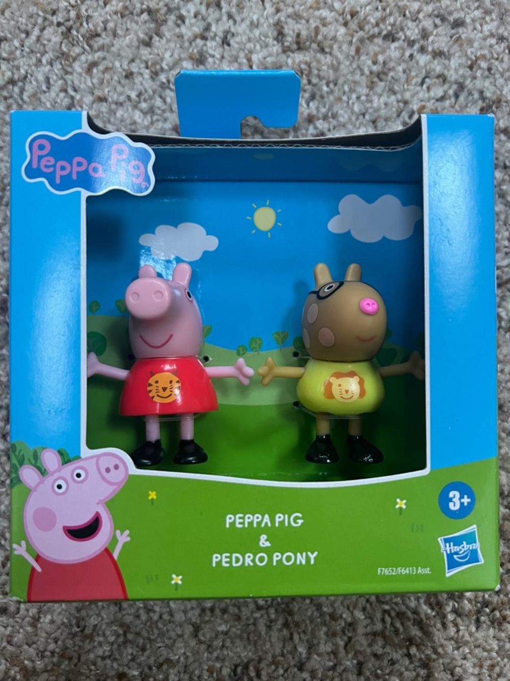Hasbro Peppa Pig & Pedro Pony Figures - Pink, Red, Brown, Green